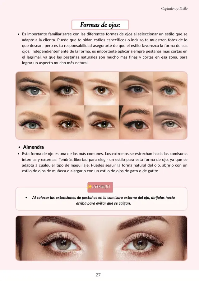 Página: formas de ojos